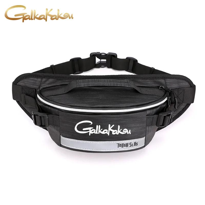 Fashion Outdoor Brand Bag Fishing Running Close-fitting Waist Bag Reflective Strip Chest Bag Anti-theft Mobile Phone